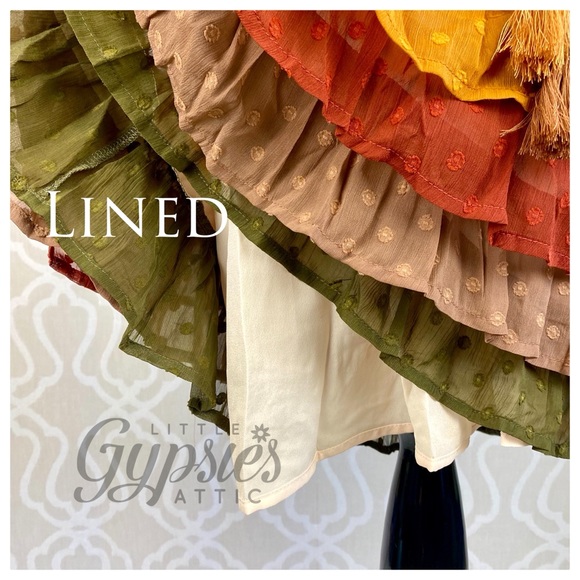 Autumn Belle in Falling Ruffles Mini Dress - Picture 5 of 13